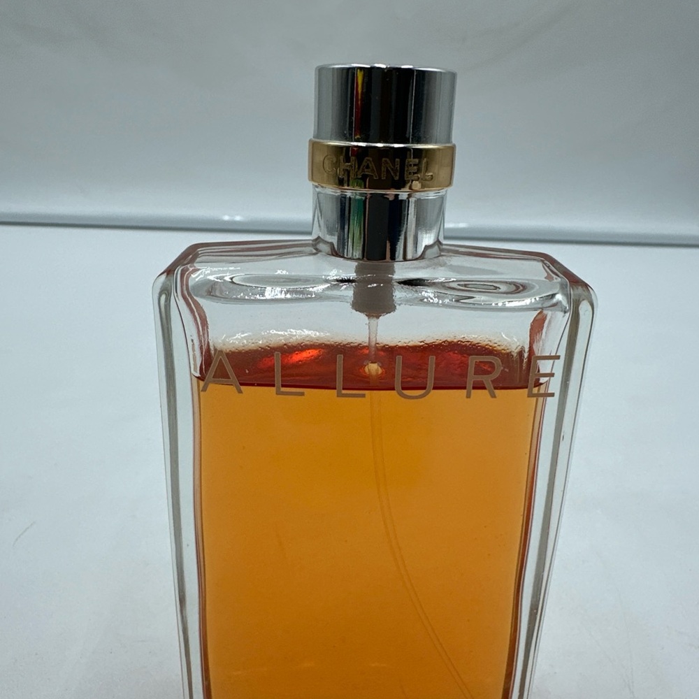 CHANEL Allure Eau de Toilette Spray 100ml 3.4 fl oz Regular Size 80% full